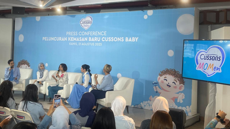 Acara Peluncuran Kemasan dan Logo Baru Cussons Baby